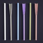 Collapsible Reusable Silicone Straw Multicolor Bendable For Drinking