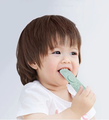 সিলিকন Teething খেলনা শিশুর Teether BPA মুক্ত তাপ ঠান্ডা প্রতিরোধী পরিষ্কার করা সহজ